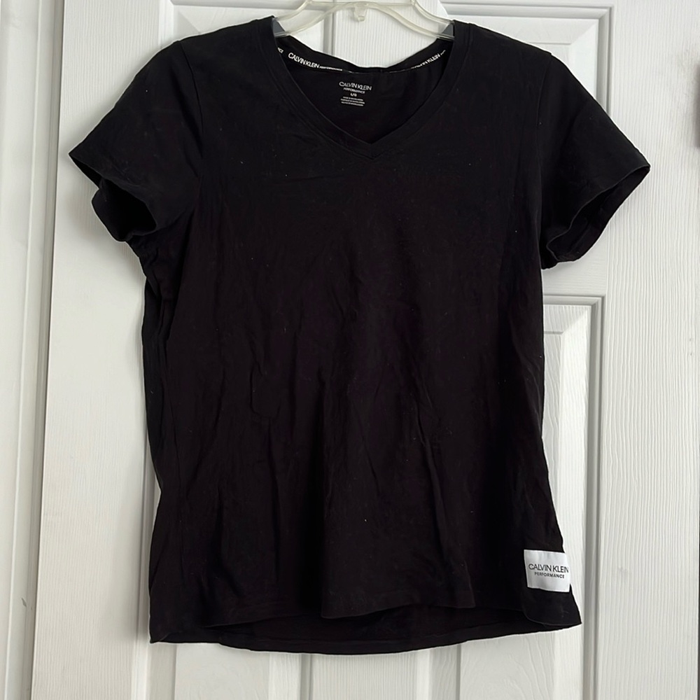 Calvin Klein Black Short Sleeve L